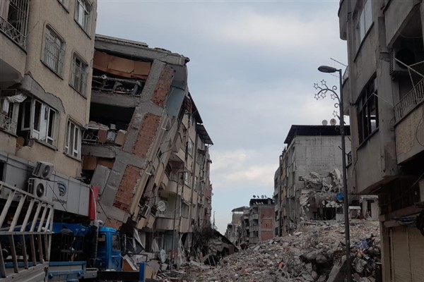 Hatay'ın Defne ilçesinden yeni görüntüler