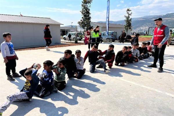 THF Gönüllü Timi, Gaziantep Nurdağı'nda çocuklarla buluştu