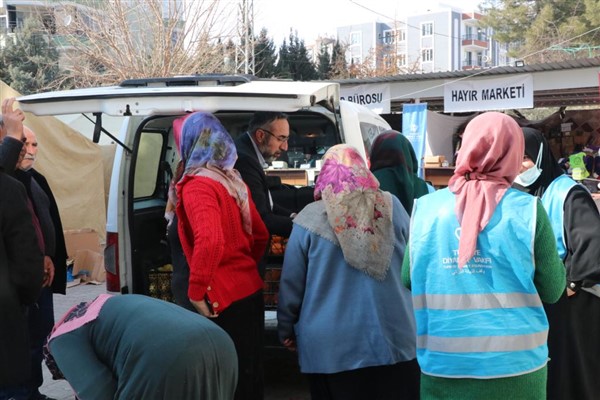 Şanlıurfa İl Müftülüğü, deprem bölgesine desteğini sürdürüyor