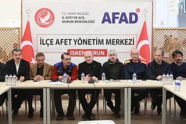 Hatay'da Afet Koordinasyon ve Değerlendirme Toplantısı yapıldı