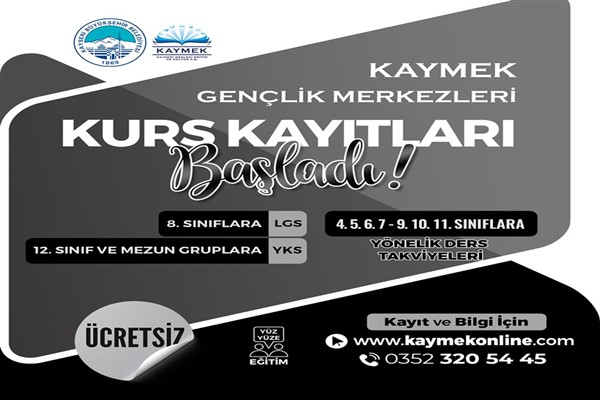 Kayseri Büyükşehir'den depremzede öğrencilere eğitim desteği