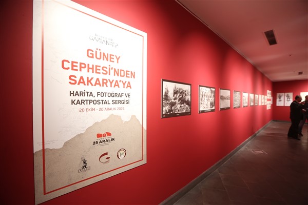 "Güney Cephesi’nden Sakarya’ya Harita, Fotoğraf Ve Kartpostal" sergisi açıldı