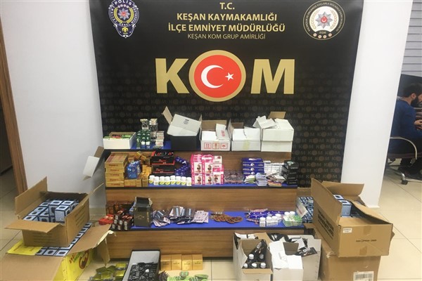 Edirne'de kaçakçılık operasyonu