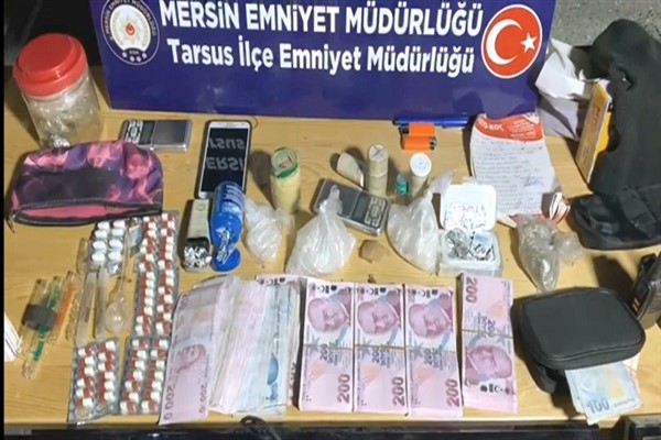Tarsus Emniyeti'nden suç şebekesine operasyon