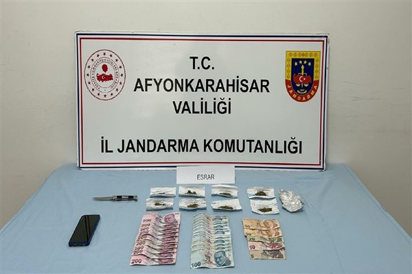 Afyonkarahisar'da uyuşturucu operasyonu