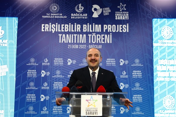 Erişilebilir Bilim Projesi’nin tanıtımı, Bakan Varank’ın katılımıyla gerçekleştirildi