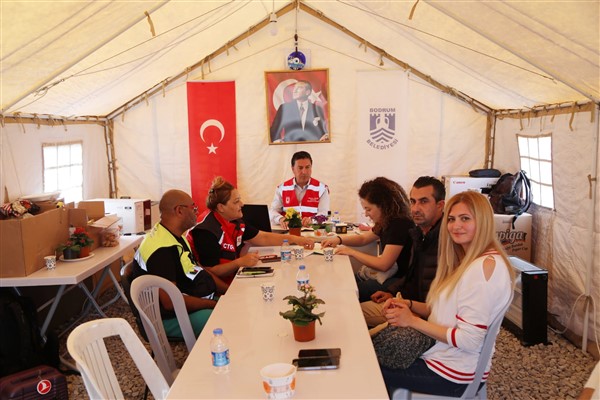 Bodrum Belediyesi Hatay Arsuz Dostluk Kenti, iyi kamp örneği oldu