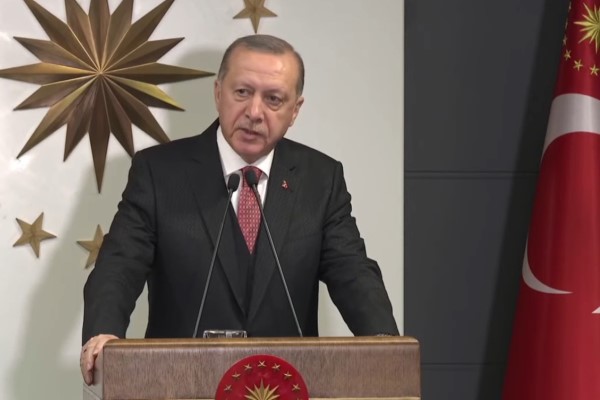 Cumhurbaşkanı Erdoğan, İslam İşbirliği Teşkilatı 12. Enformasyon Bakanları Toplantısı’nda konuşuyor