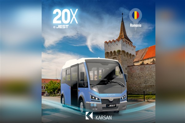Romanya’da iki tarihi şehir daha Karsan e-JEST’lerle elektriklenecek