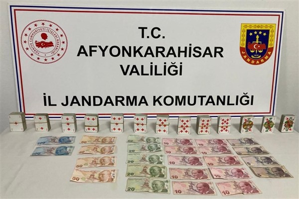 Afyonkarahisar'da kumar operasyonu