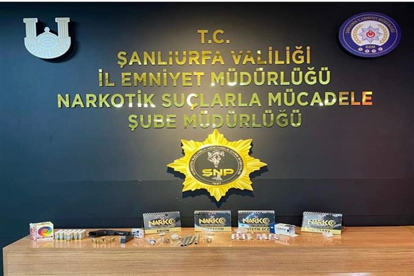 Şanlıurfa'da uyuşturucu operasyonu