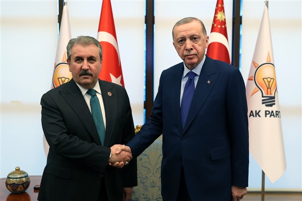 Cumhurbaşkanı Erdoğan, Destici'yi kabul etti