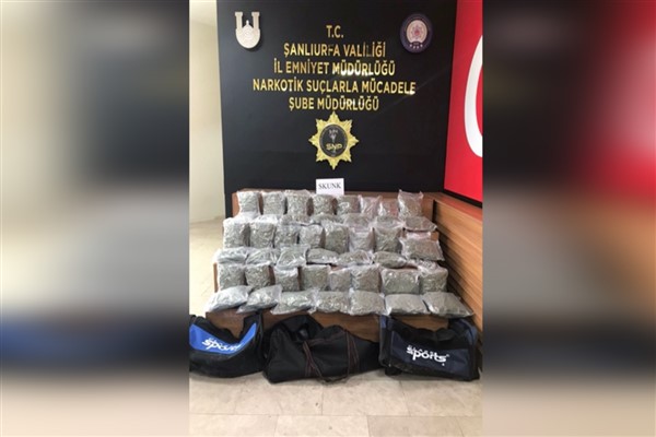 Şanlıurfa'da uyuşturucu operasyonu