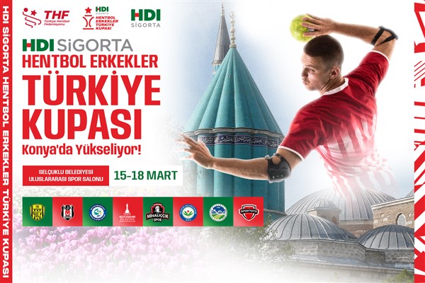 HDI Sigorta Hentbol Erkekler Türkiye Kupası'nda Sekizli Final Konya’da başlıyor
