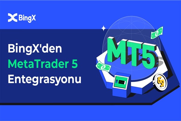 BingX'den MetaTrader 5 entegrasyonu