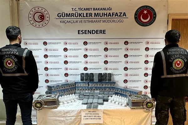 Esendere’de seri kaçakçılık operasyonları