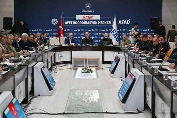 Hatay'da afet koordinasyon toplantısı yapıldı