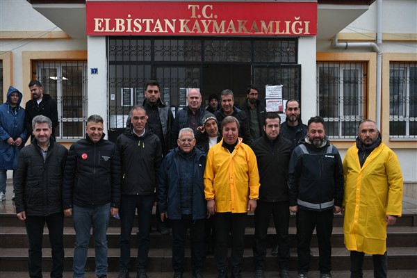 Başkan Büyükkılıç'tan Kaymakamı Yıldız'a 'kardeşlik dayanışması' ziyareti