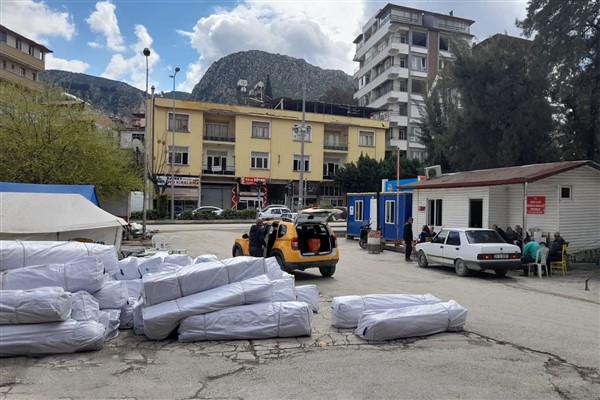 Hatay’da çadır ihtiyacı devam ediyor