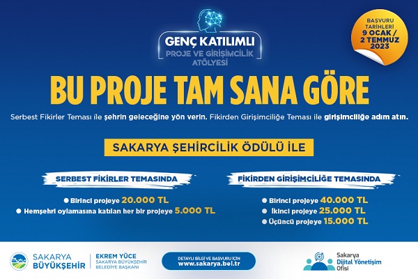 'Geleceğin Sakarya'sı genç fikirlerle hazırlanıyor