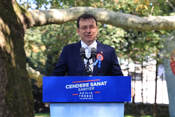 İmamoğlu: "Cendere Sanat gibi yerler, çocukların yeteneklerini açığa çıkaracak yerler"