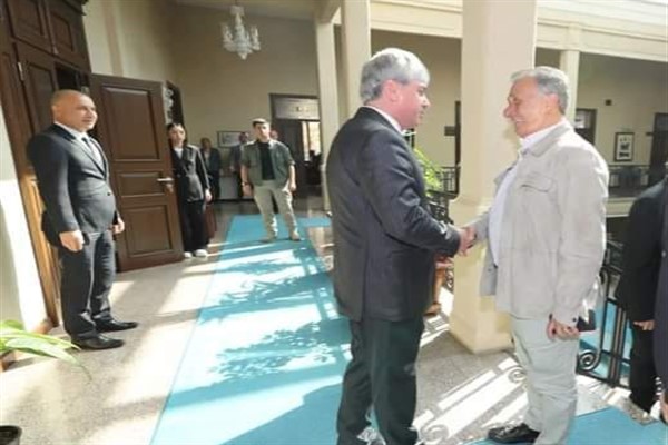 Vali Doğan, Başkan Çelebi'yi makamında ağırladı