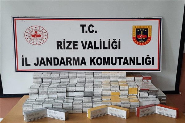 Rize'de kaçakçılık operasyonu