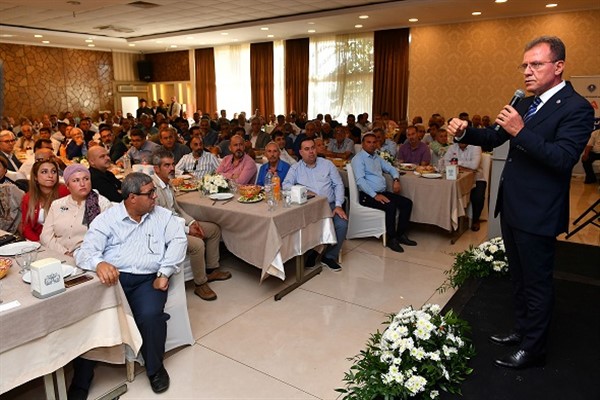 Başkan Seçer: "Siyasi ayrımcılığa, bölücülüğe, düşmanlığa hepten karşıyım"