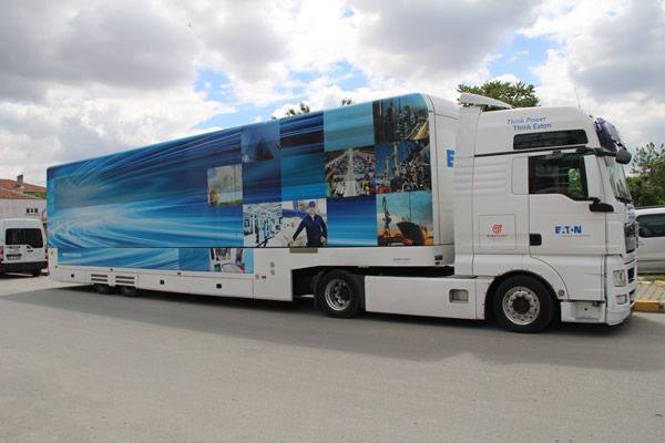 Eaton Teknoloji Tırı rotasını 6. kez Türkiye’ye çevirdi