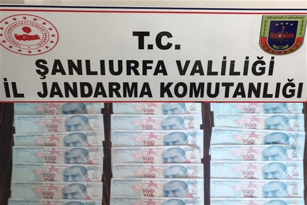 Şanlıurfa'da sahte para operasyonu