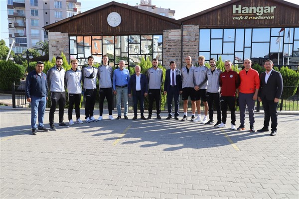 Nazilli Belediyespor Erkek Voleybol Takımı kahvaltıda buluştu