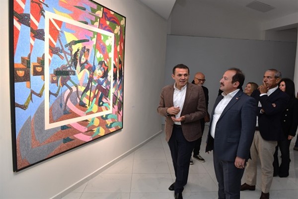 “Kültürel Aktarımlar” sergisi Yenişehir’de açıldı