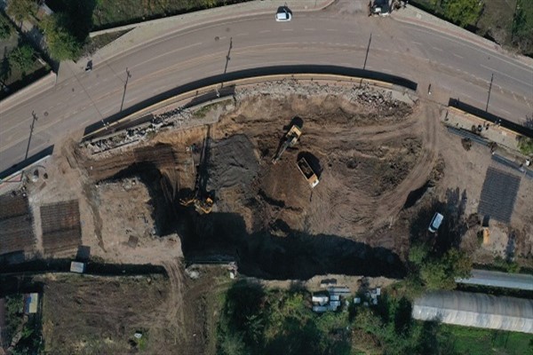 Kocaeli Başiskele Termal Tesisi'nin inşaat çalışmaları sürüyor