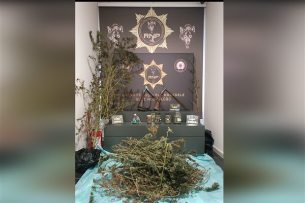 Rize'de uyuşturucu operasyonu