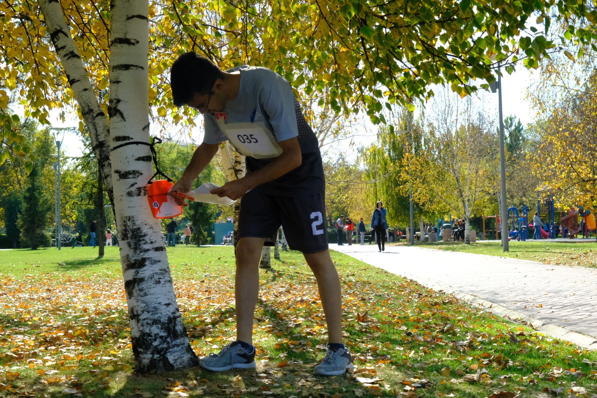 Eskişehir'de Cumhuriyet Bayramı kutlamaları kapsamında Oryantiring etkinliği düzenlendi