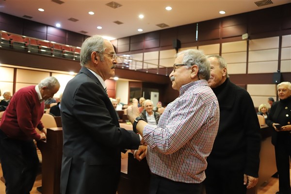 Mülkiyelilerden Başkan Büyükerşen'e ziyaret