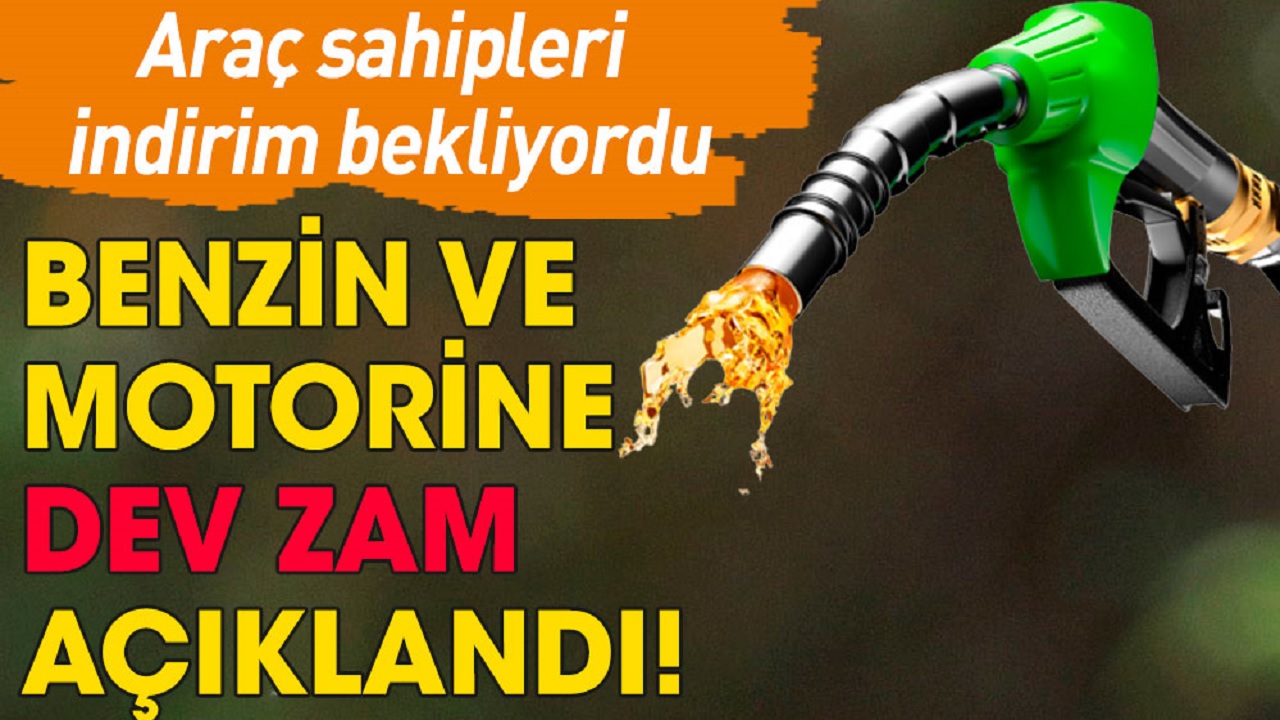 Benzin, motorin fiyatları son dakika haberi... AKARYAKIT FİYATLARINA zam üztüne zam geldi...