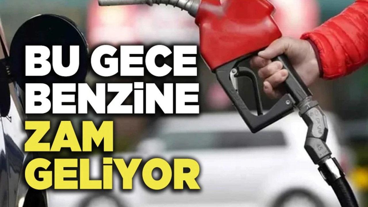 Bu geceyarısı itibari ile Benzin litre fiyatına zam geliyor!