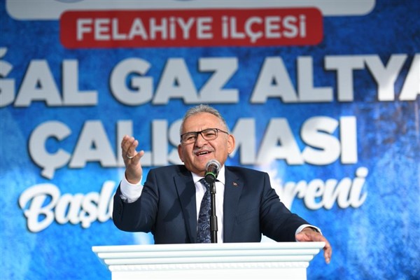 Başkan Büyükkılıç: "Doğalgaz bizim için olmazsa olmazımızdı"