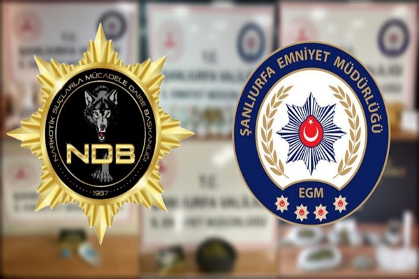 Şanlıurfa'nın 15 günlük narkotik bilançosu