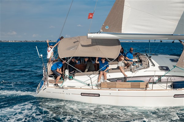 Akkuyu Nükleer çalışanları, "Ruhun Yelkenleri" tekne yarışına katıldı