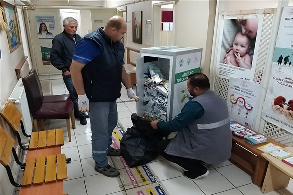 Keşan'da atık ilaçlar geri dönüşüme kazandırılıyor