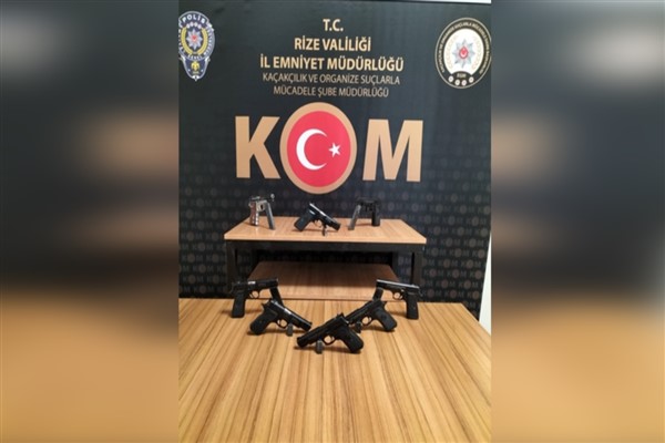 Rize'de kaçakçılık operasyonu