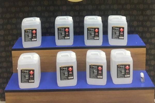 Keşan'da 40 litre etil alkol ele geçirildi