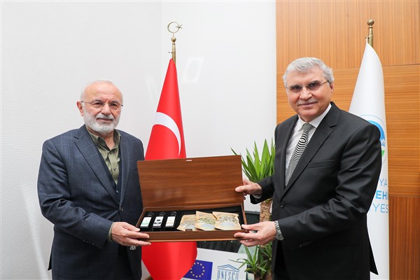 Başkan Yüce, Cumhurbaşkanı Başdanışmanı Kasırga’yı ağırladı