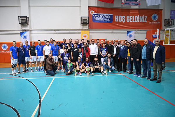 Tuzla’da "Kurumlar Arası Voleybol Turnuvası" tamamlandı