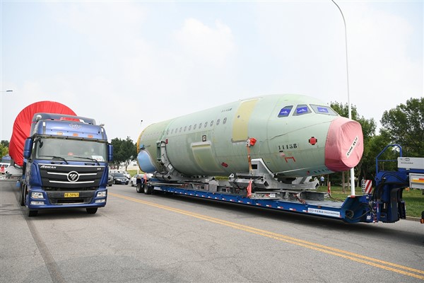 Airbus, Tianjin'de A321 tipi uçak üretimine başladı
