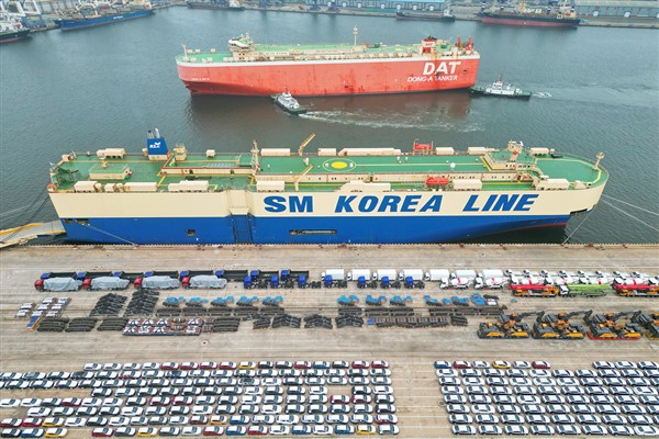 Çin'in otomobil ihracatı ekimde rekor seviyede