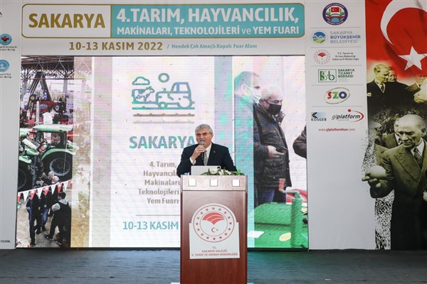 Sakarya 4. Tarım Fuarı kapılarını açtı