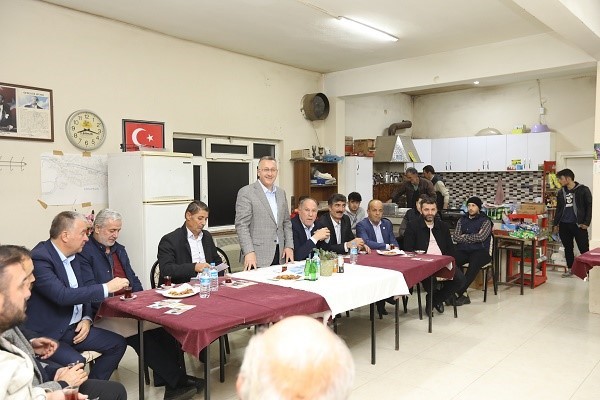 Başkan Işıksu'dan Karapınar'a ziyaret